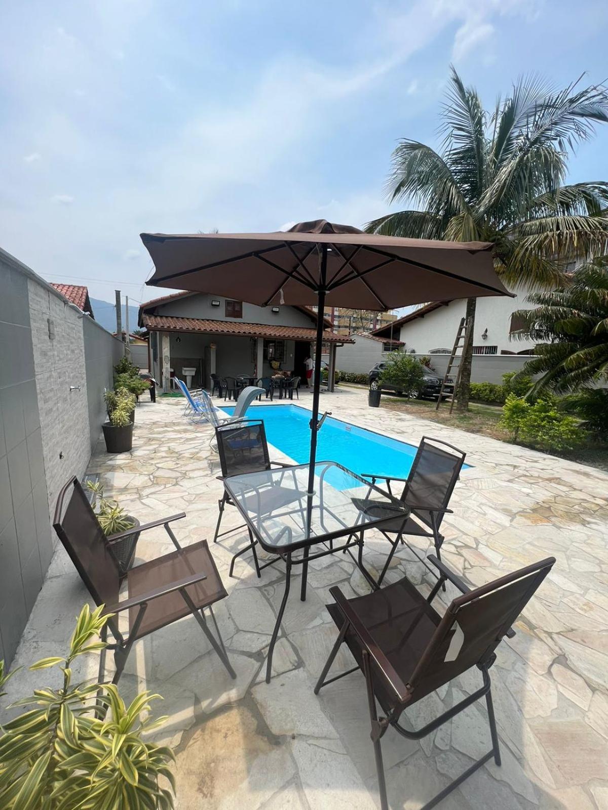 Casa Para Alugar Em Bertioga - Piscina, Wifi E Churrasqueira Villa ภายนอก รูปภาพ